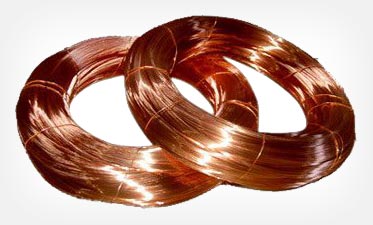 Bare copper wires for winding wires and cable wires